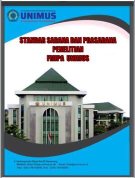 STANDAR SARANA DAN PRASARANA PENELITIAN