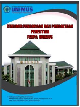 STANDAR PEMBIAYAAN PENELITIAN