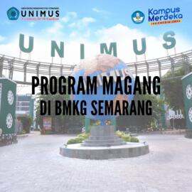 PROGRAM MAGANG DI BMKG SEMARANG 2021