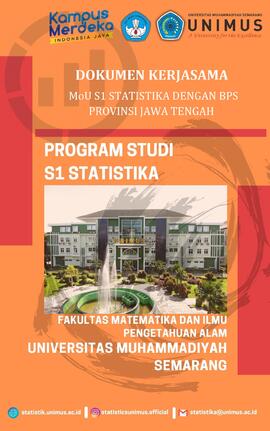 MoU S1 Statistika dengan  BPS Provinsi Jawa Tengah