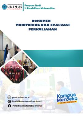 
Monitoring dan evaluasi perkuliahan
