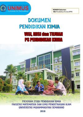 
Visi dan Misi PS Pendidikan Kimia
