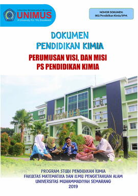 
Perumusan Visi dan Misi PS Pendidikan Kimia
